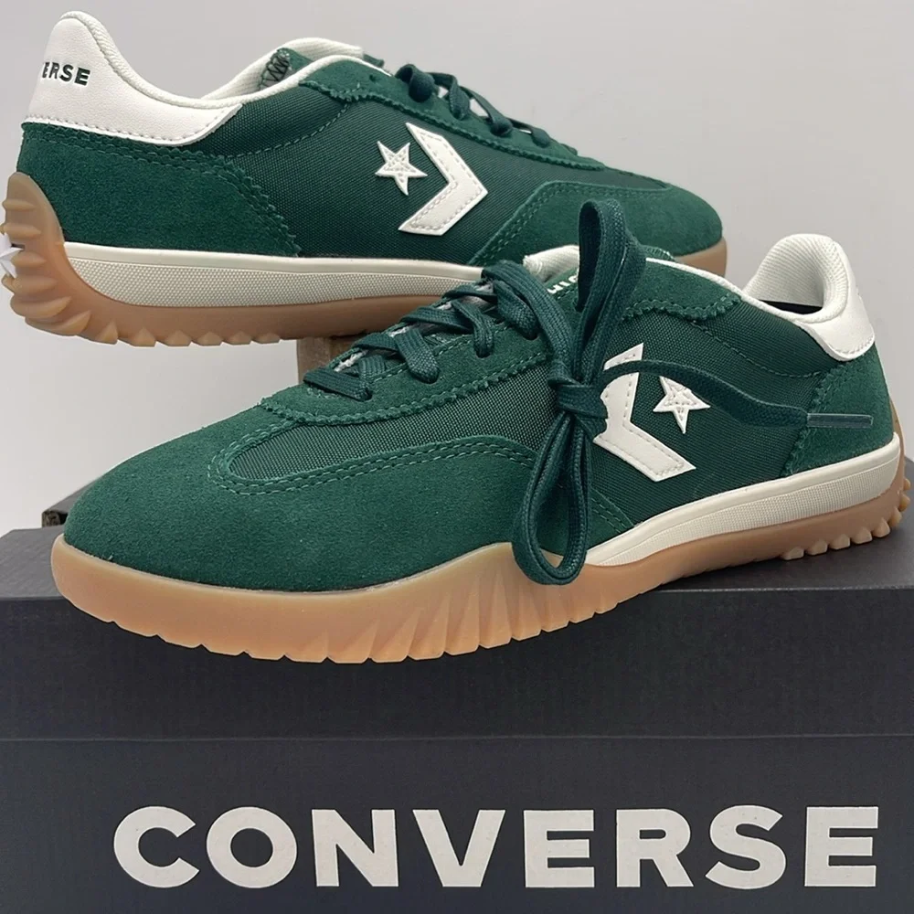 Converse WMNS RUN STAR TRAINER OX GREEN ENVY/EGRET/WHITE A13359C Sneakers - Picture 9 of 16